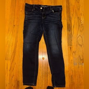 American Eagle Dark wash Next Level High Waisted Jegging